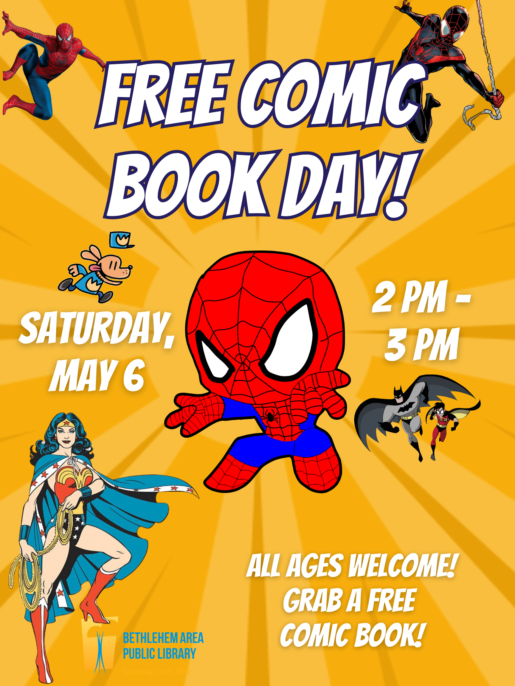 Free Comic Book Day! Bethlehem Area Public Library